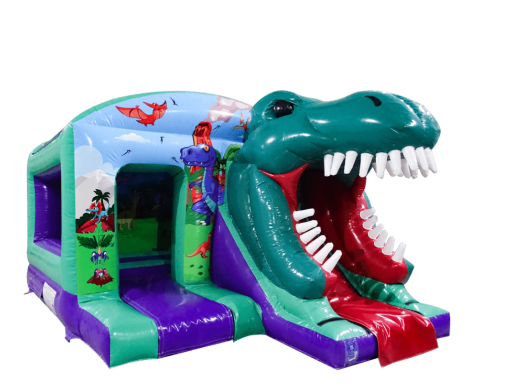 3D Dinosaur Box Jump and Slide