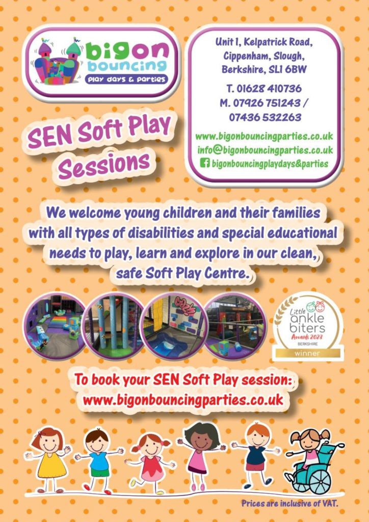 SEN Soft Play Sessions Leaflet 1